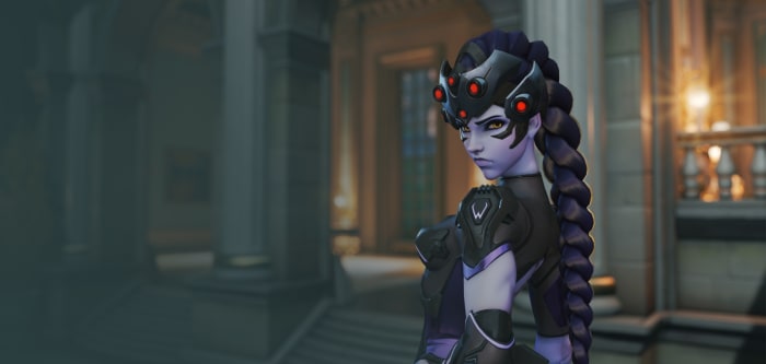 Widowmaker look back OW2